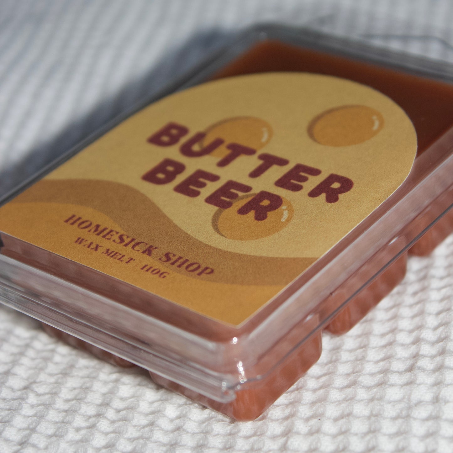 ‘butter beer’ wax melt.
