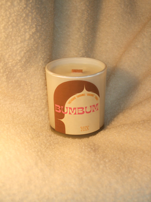 ‘bumbum’ candle.