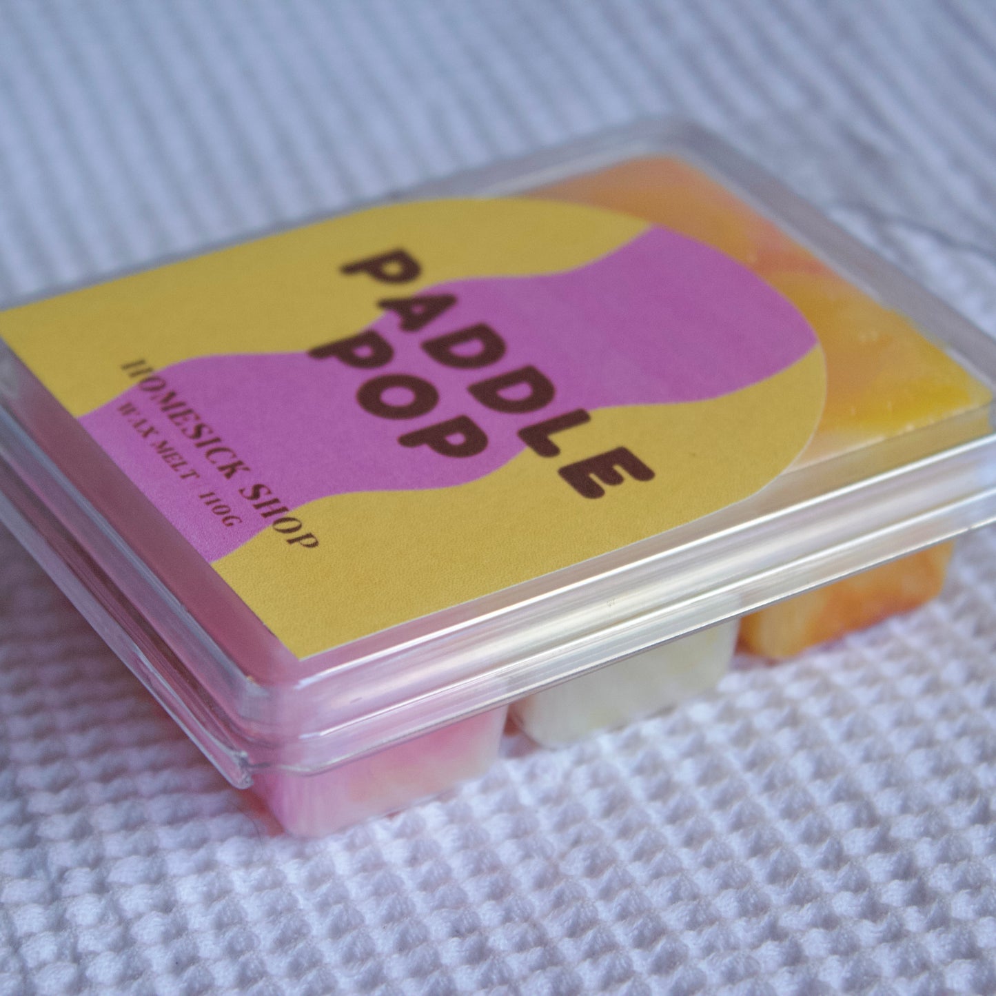 ‘paddlepop’ wax melt.