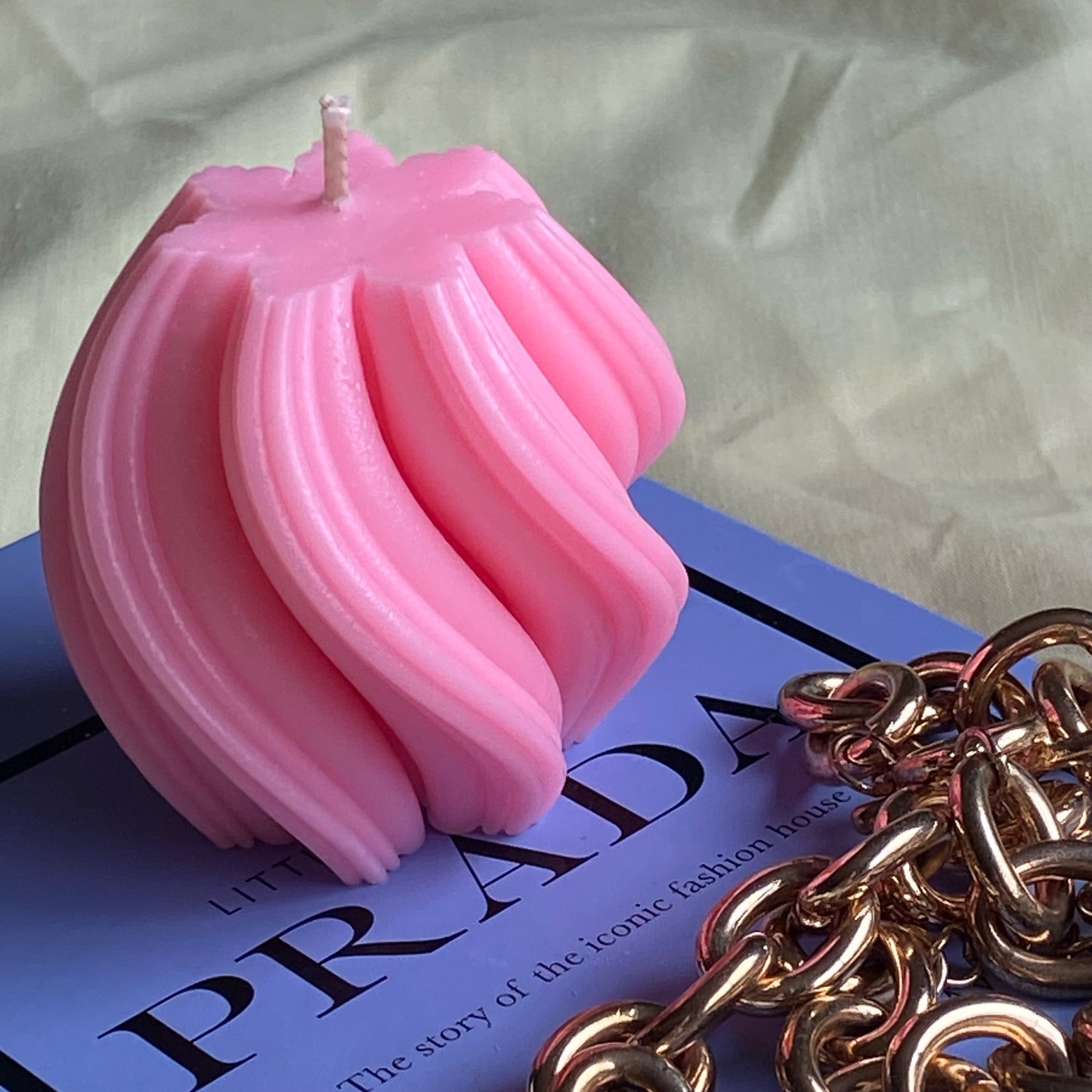 twist candle.
