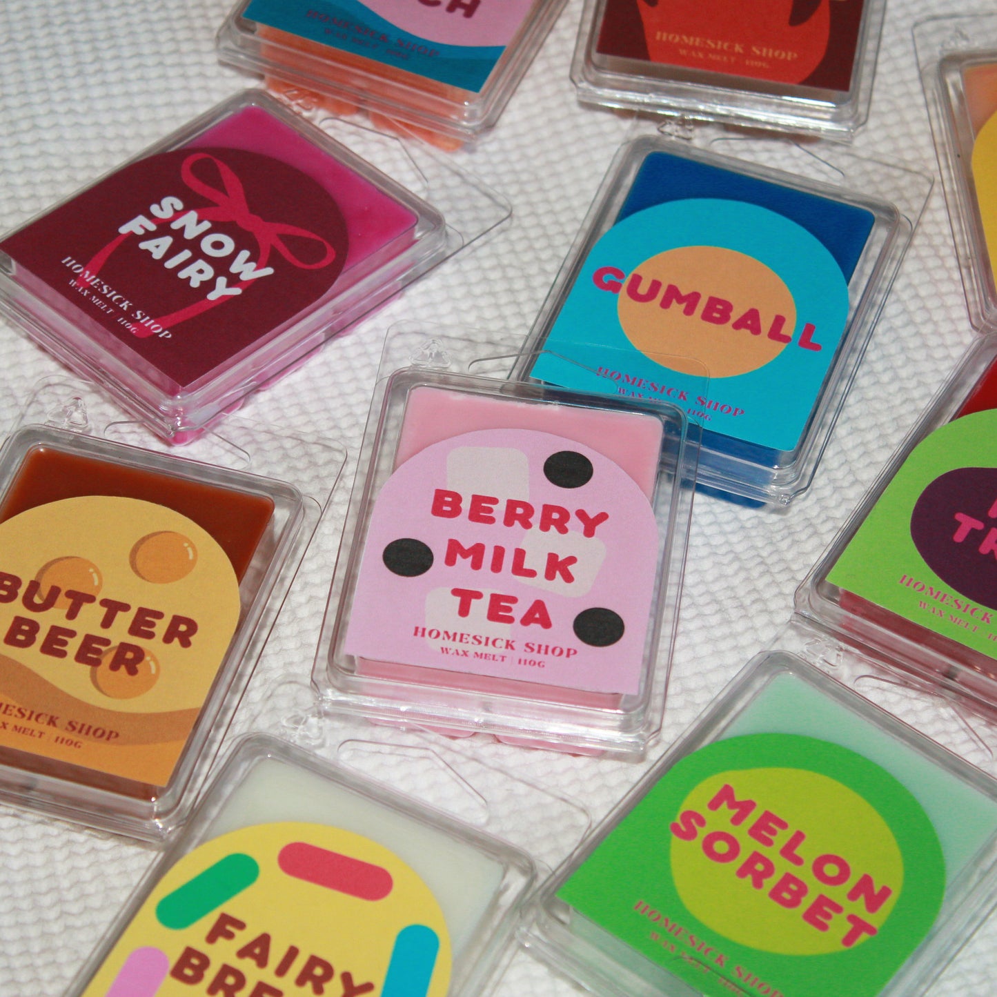 ‘berry milk tea’ wax melt.