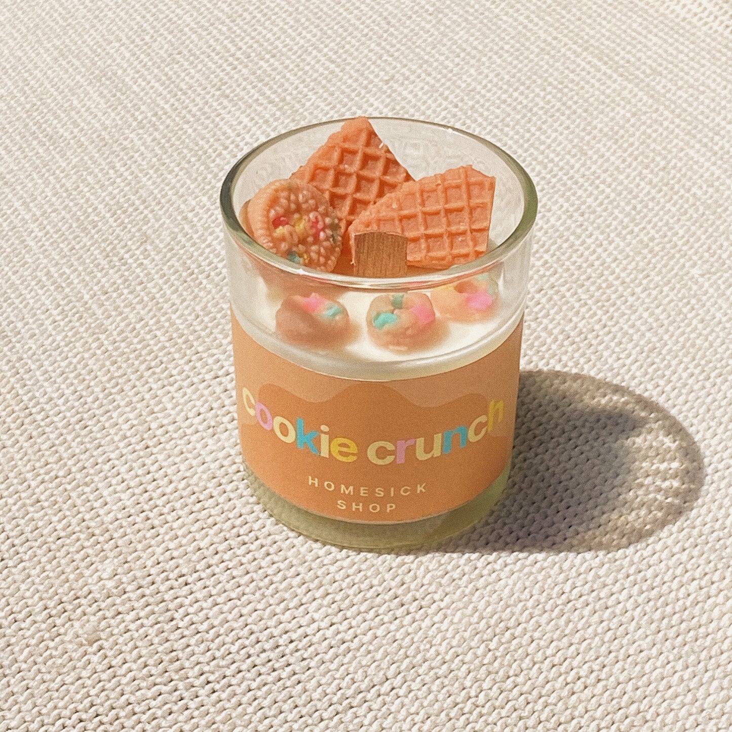 ‘cookie crunch’ candle.
