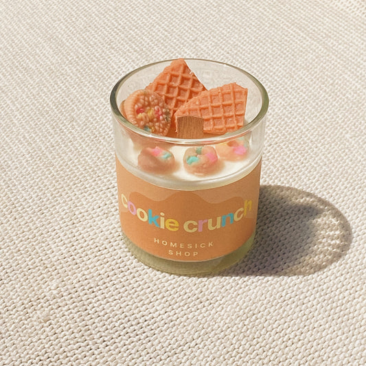 ‘cookie crunch’ candle.