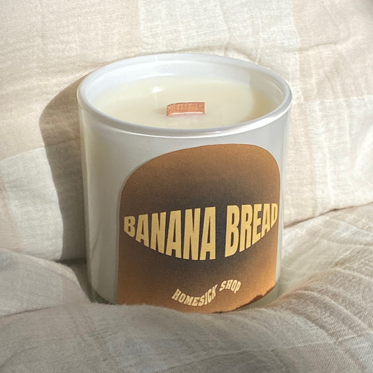 ‘banana bread’ candle.