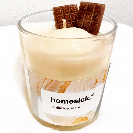 ‘vanilla ice-cream’ large scented candle.