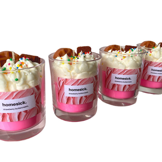 ‘strawberry buttercream’ candle.