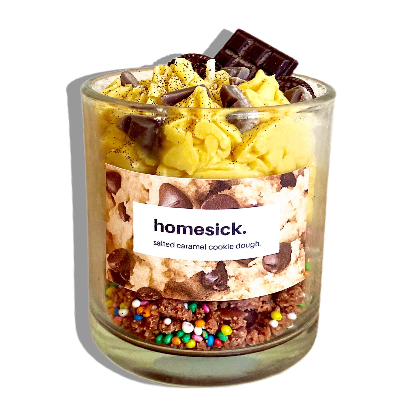 ‘salted caramel cookie dough’ candle.