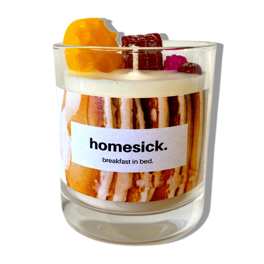 ‘breakfast in bed’ candle.