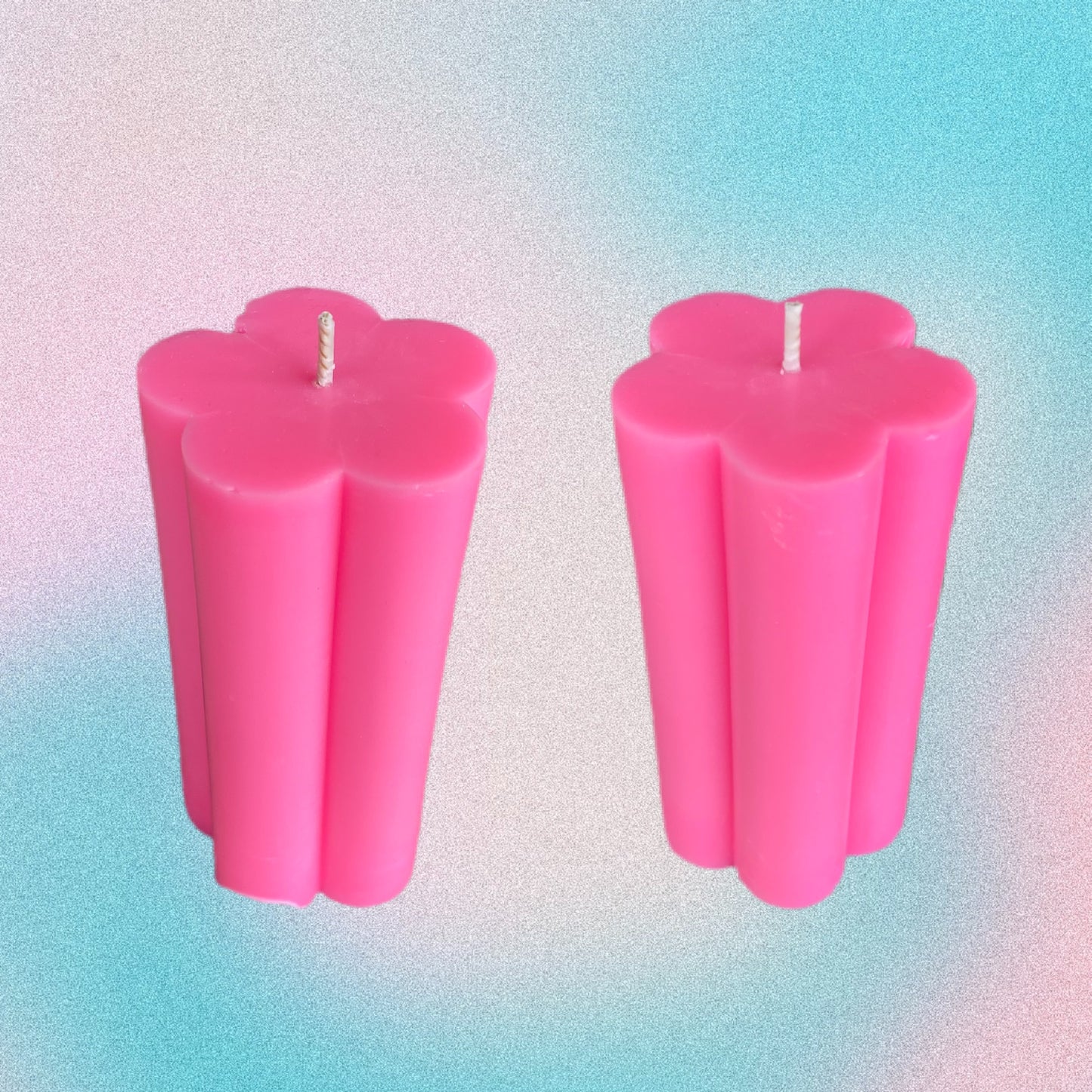 Fleur candle - pink.